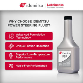 Idemitsu pouring into reservoir demonstrating simple top-up and maintenance benefit