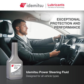 Idemitsu single bottle label close-up showing specifications for easy identification