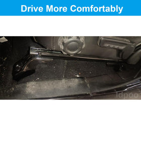 Idpoo lifestyle Jeep interior image demonstrating more comfortable driving posture