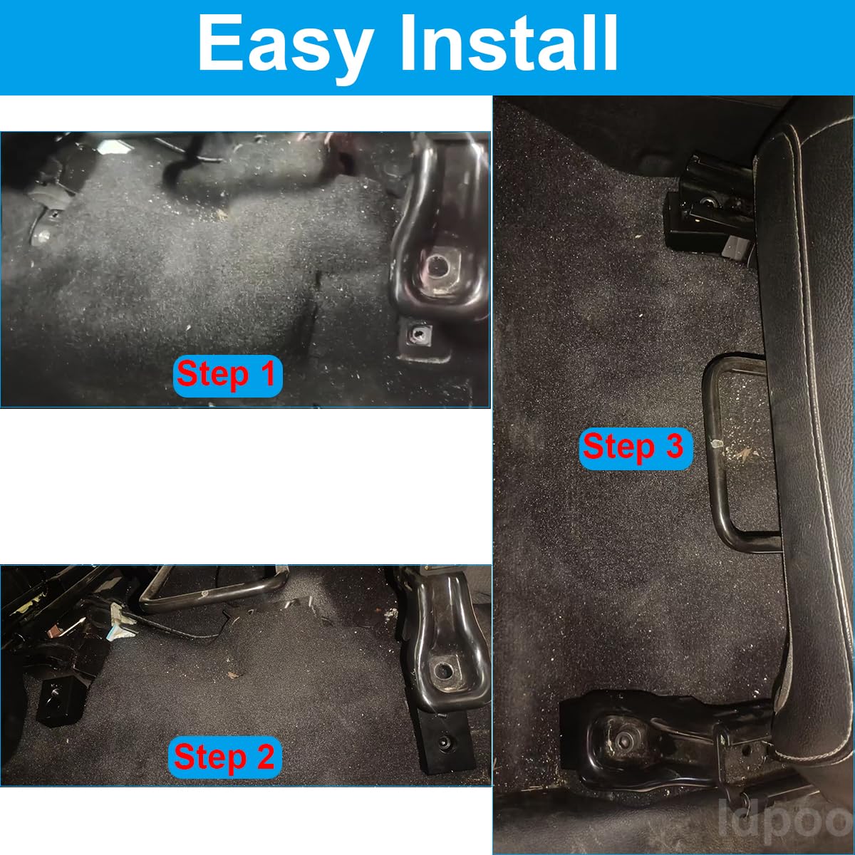 Idpoo mounting hardware detail with Grade 12.9 bolts for secure, durable installation