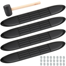 Iexcauw front view of four replacement step pads showing neat packaging and contents