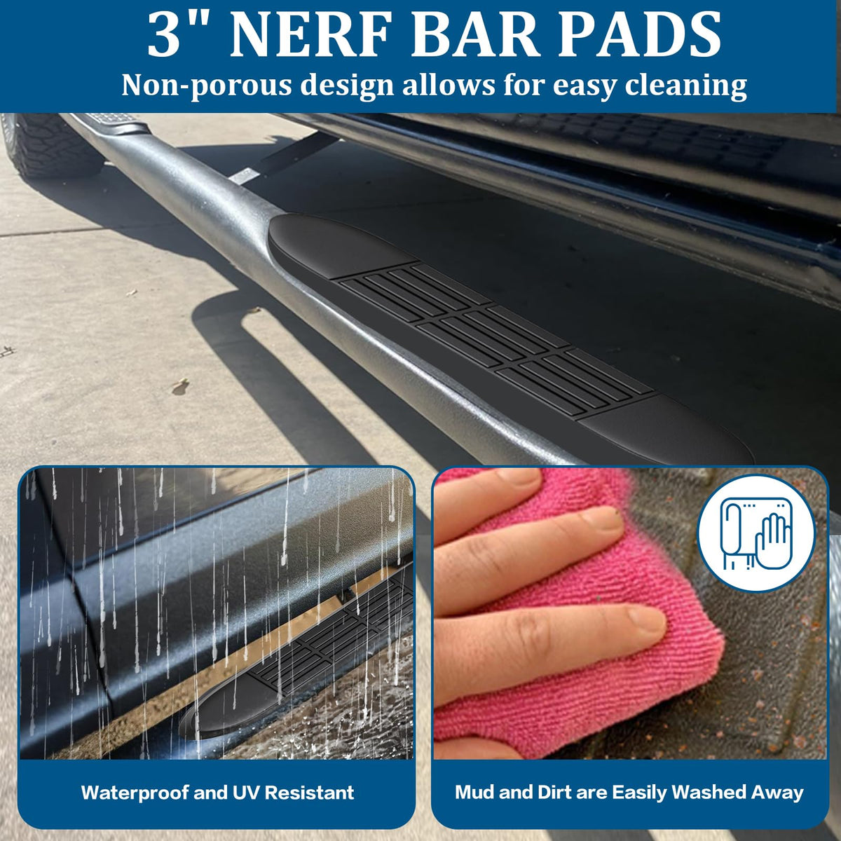 Iexcauw close-up of five mounting holes for accurate alignment