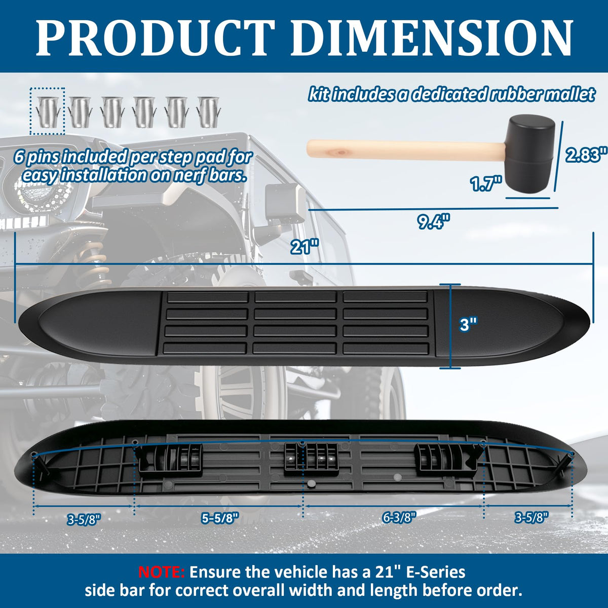 Iexcauw textured top surface providing superior non-slip traction