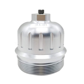 iFJF fuel filter housing cap front view showing durable finish and precise fit