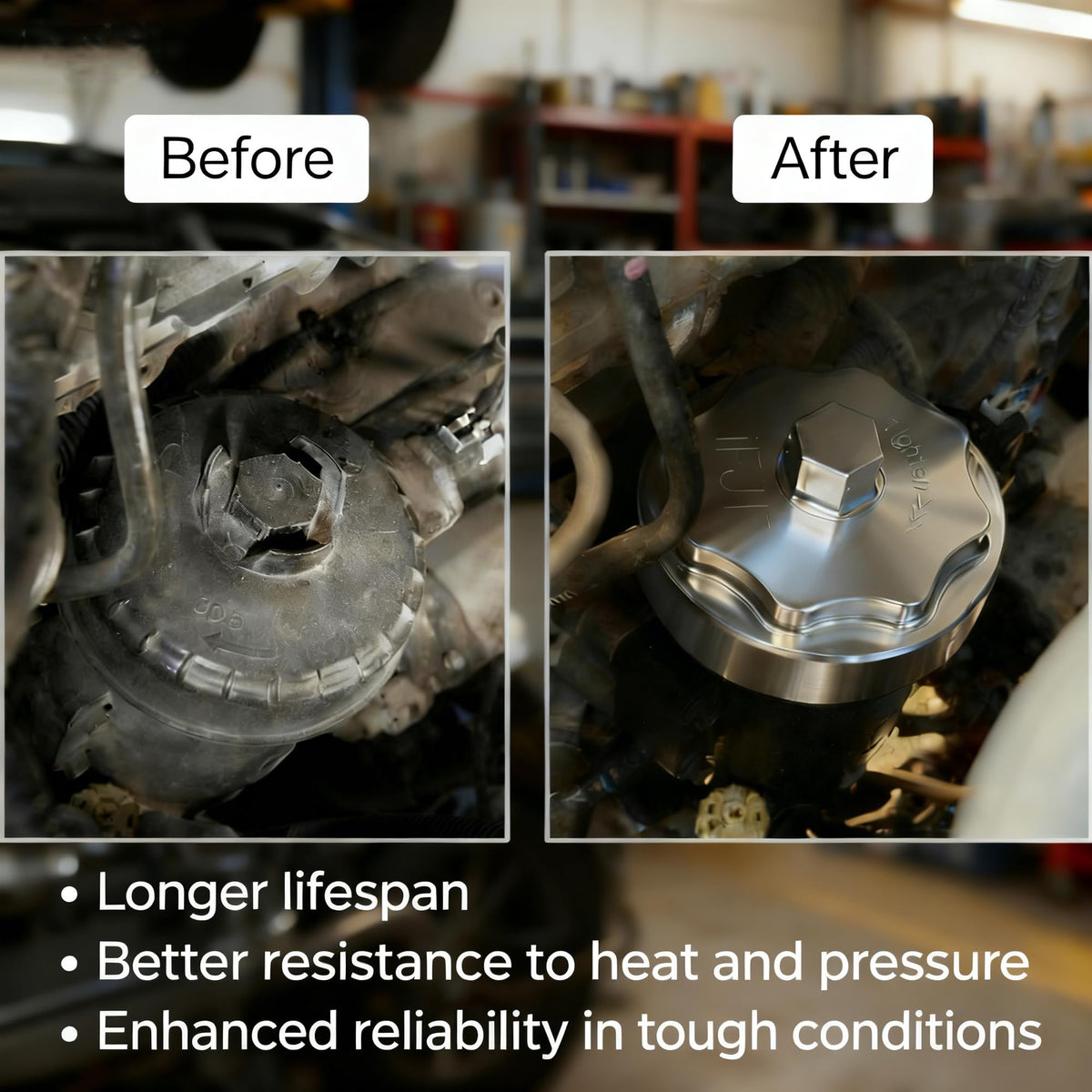 iFJF cap beside 1 1/8" socket displaying correct installation tool