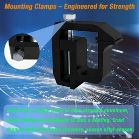 iFJF clamp hardware detail view showing robust build and reliable fastening