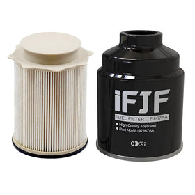 iFJF front filter front view showing clean-fit design and easy install benefit
