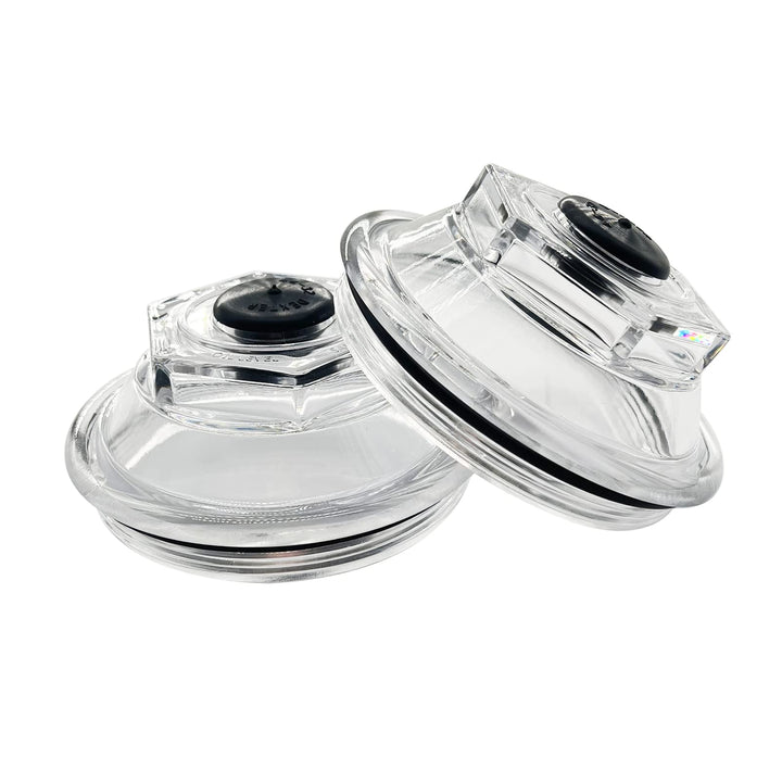 iFJF front view of four oil caps showing complete kit and fit benefits