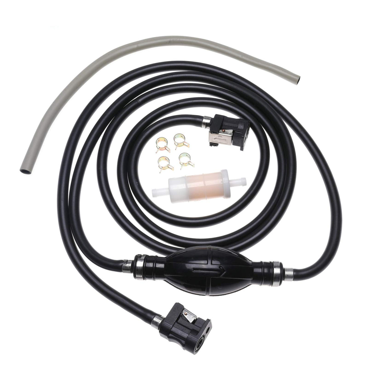 iFJF fuel line kit front packaging showing contents and compatibility