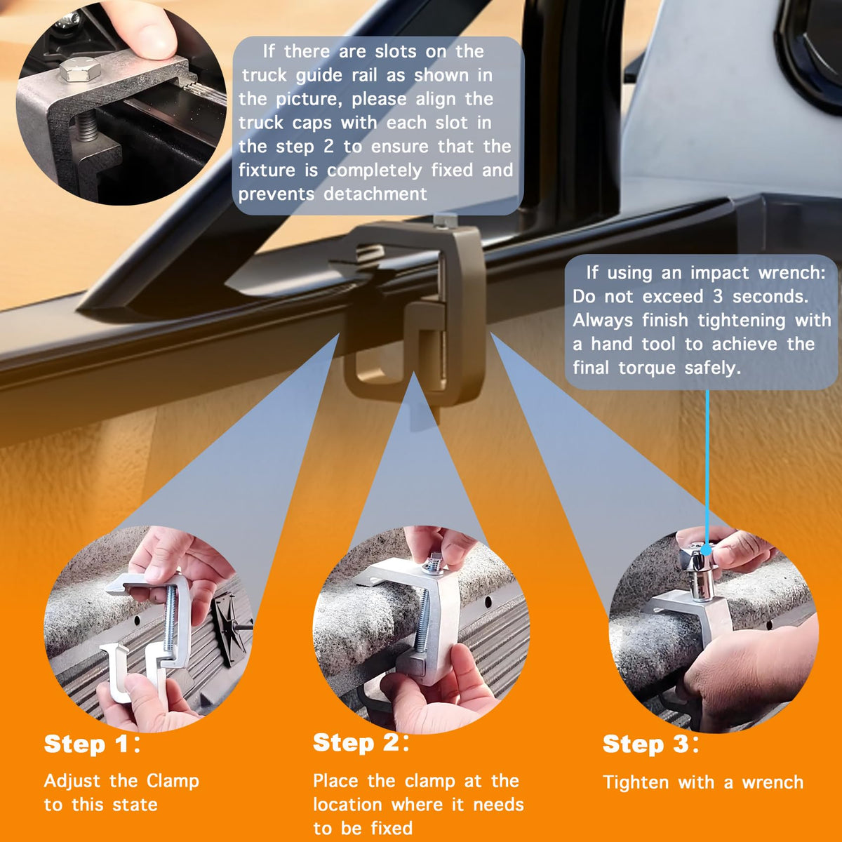 iFJF lifestyle photo of truck with cap attached showing tidy, no-drill installation benefit