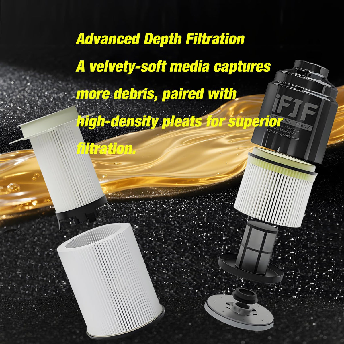 iFJF packaging and part numbers label showing cross-reference clarity for correct fit