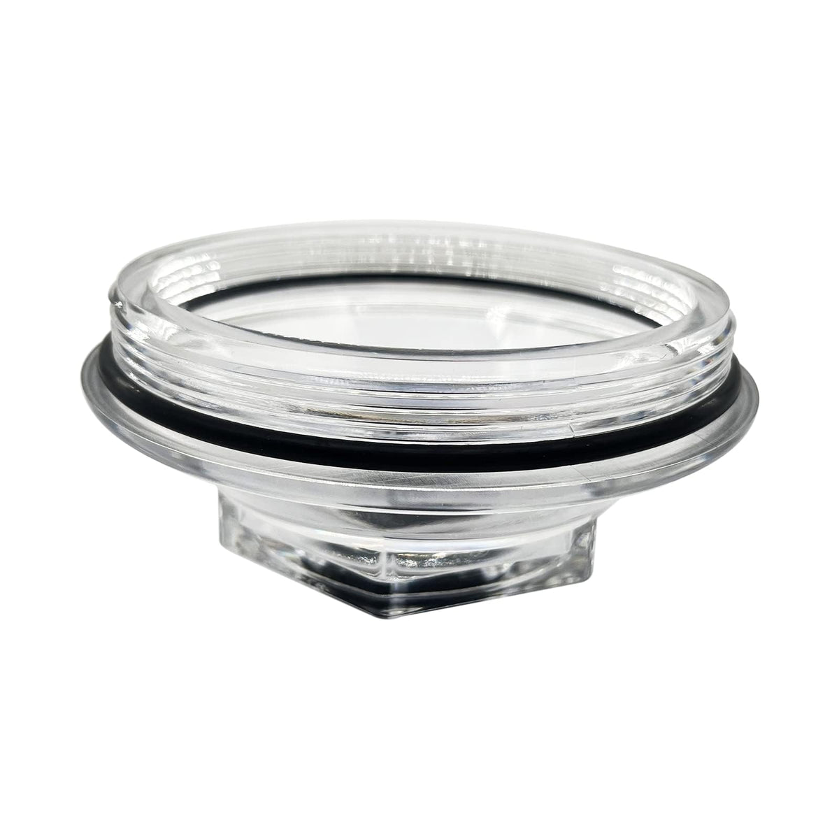 iFJF cap next to ruler illustrating accurate 4 inch diameter