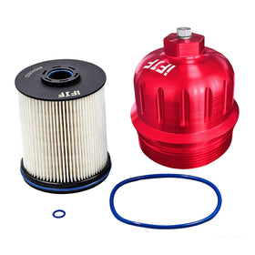 iFJF front view showing cap and filter, highlights durable replacement