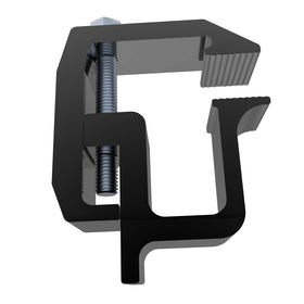 iFJF under-cap view showing clamp engaged with rail minimizing movement