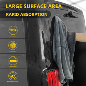 IFWIND folded towels in storage demonstrating space-saving and readiness benefit