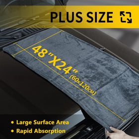 IFWIND large towel spread out full panel illustrating quick coverage benefit