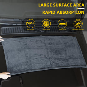 IFWIND towel drying car body reducing water streaks and protecting paint