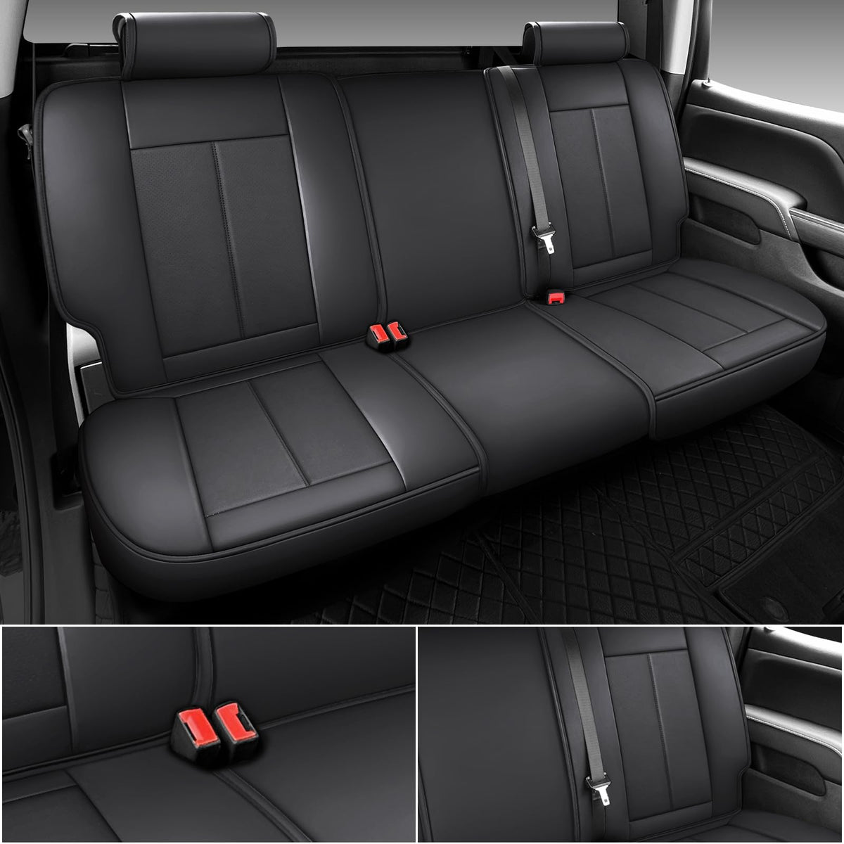 ifwohao rear seat full view demonstrating coverage and storage access
