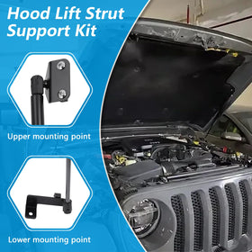 IFYKIM hood open clearance demonstrating extra workspace for repairs