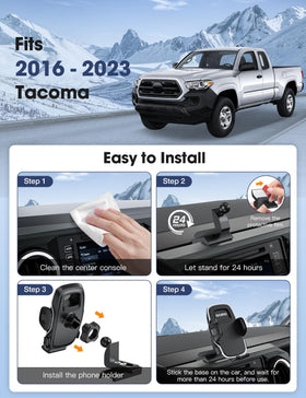 iGoevo adhesive strip and cleaning cloth included for secure installation