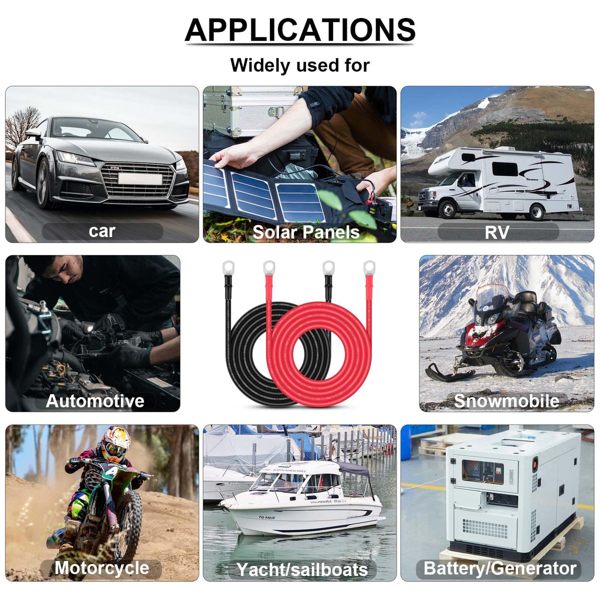 iGreely cables in an RV/boat showing versatile use and durable performance