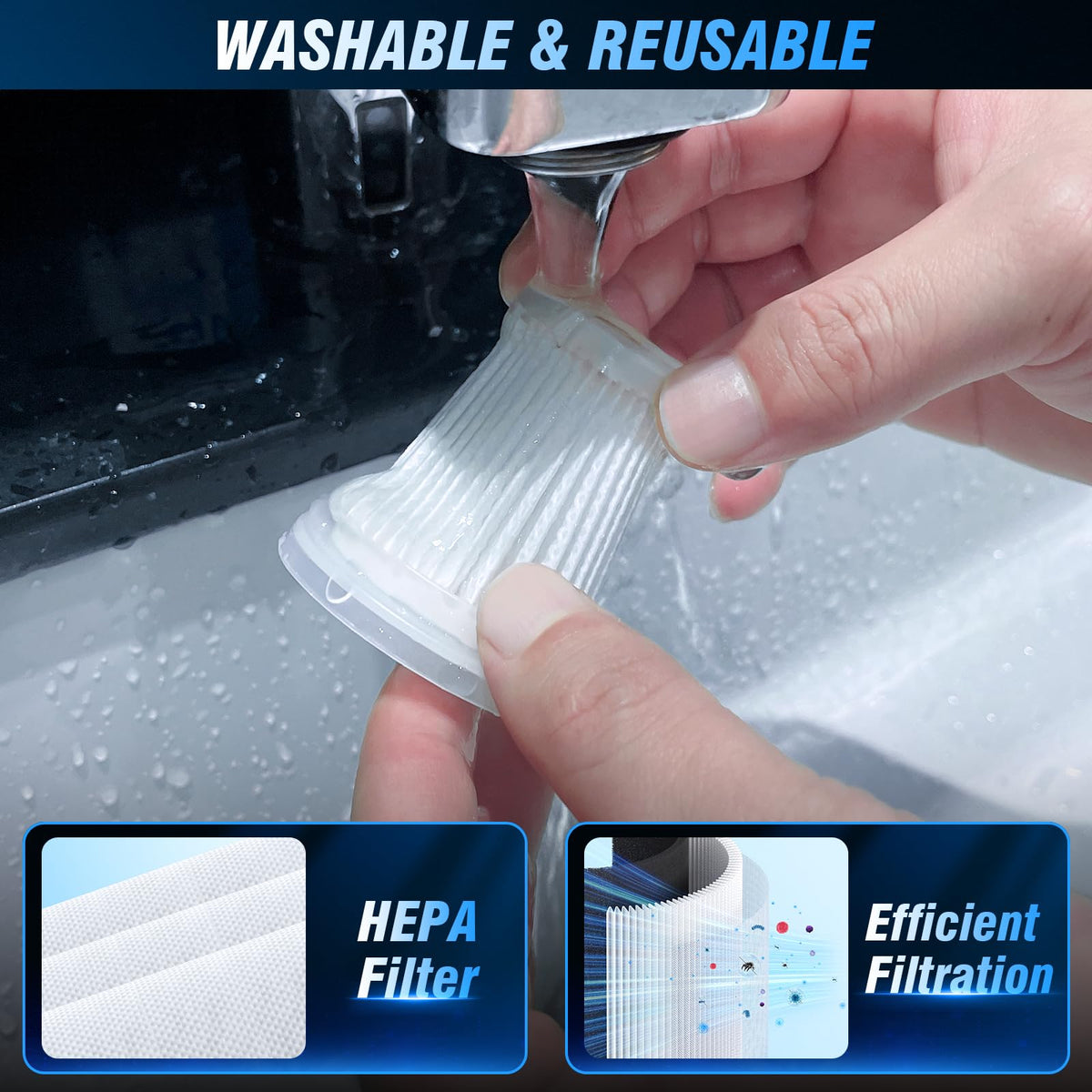 IHE stored in a glovebox to show compact storage and readiness for quick cleanup