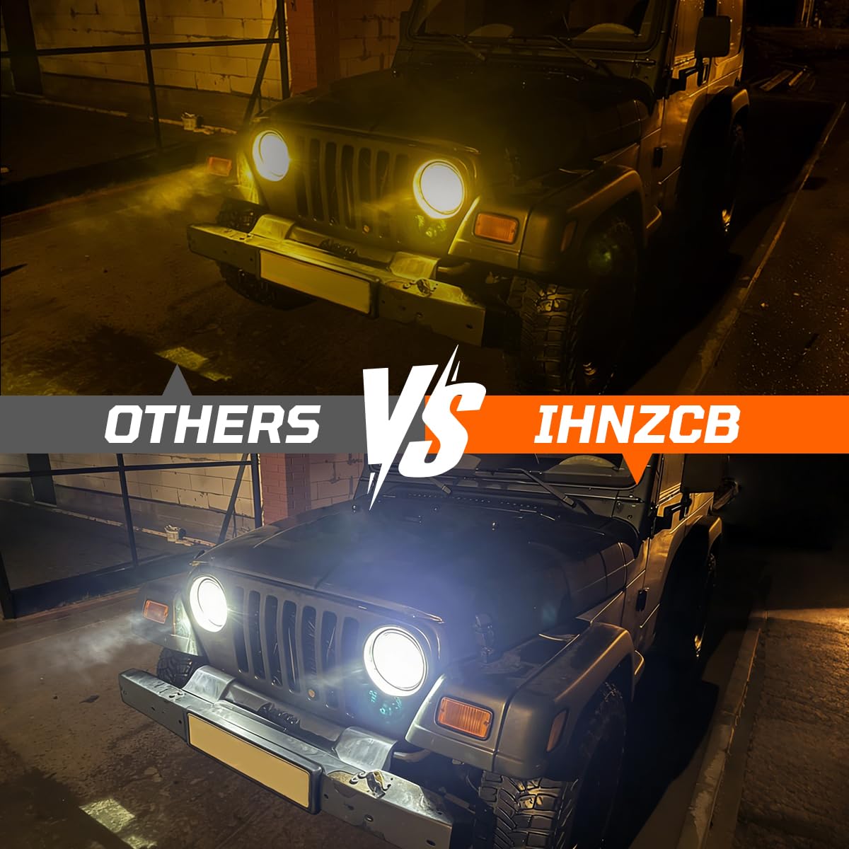 IHNZCB installed on vehicle front demonstrating preserved vintage appearance with brighter light