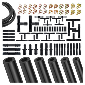 IHOTDER front packaging showing full 94-piece vacuum hose kit and kit benefit