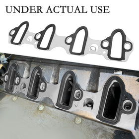 IHOTDER gasket positioned in engine bay showing real-world fit and reliable performance benefit