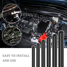 IHOTDER garage workbench scene showing flexible hoses ready for DIY installation and repairs