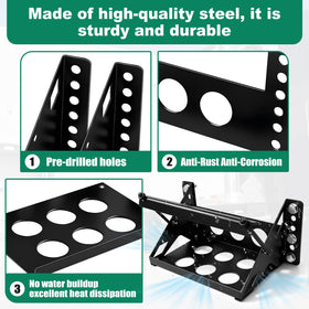 IHOUMEX powder-coat finish texture protecting steel from rust and corrosion