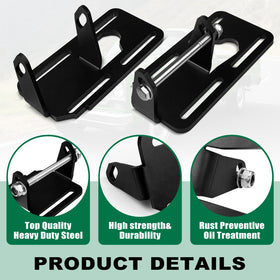 IHOUMEX steel and powder-coat finish detail resisting rust benefit