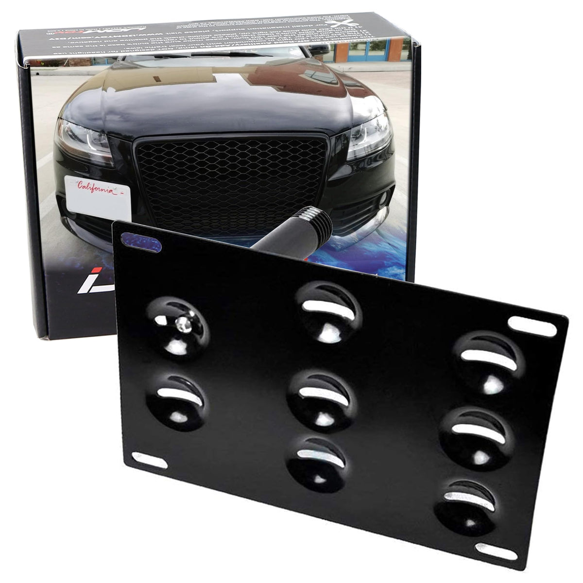 iJDMTOY front bumper overview showing kit fitted and improved styling