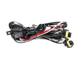 iJDMTOY harness with mounted lights for size comparison and real-world application