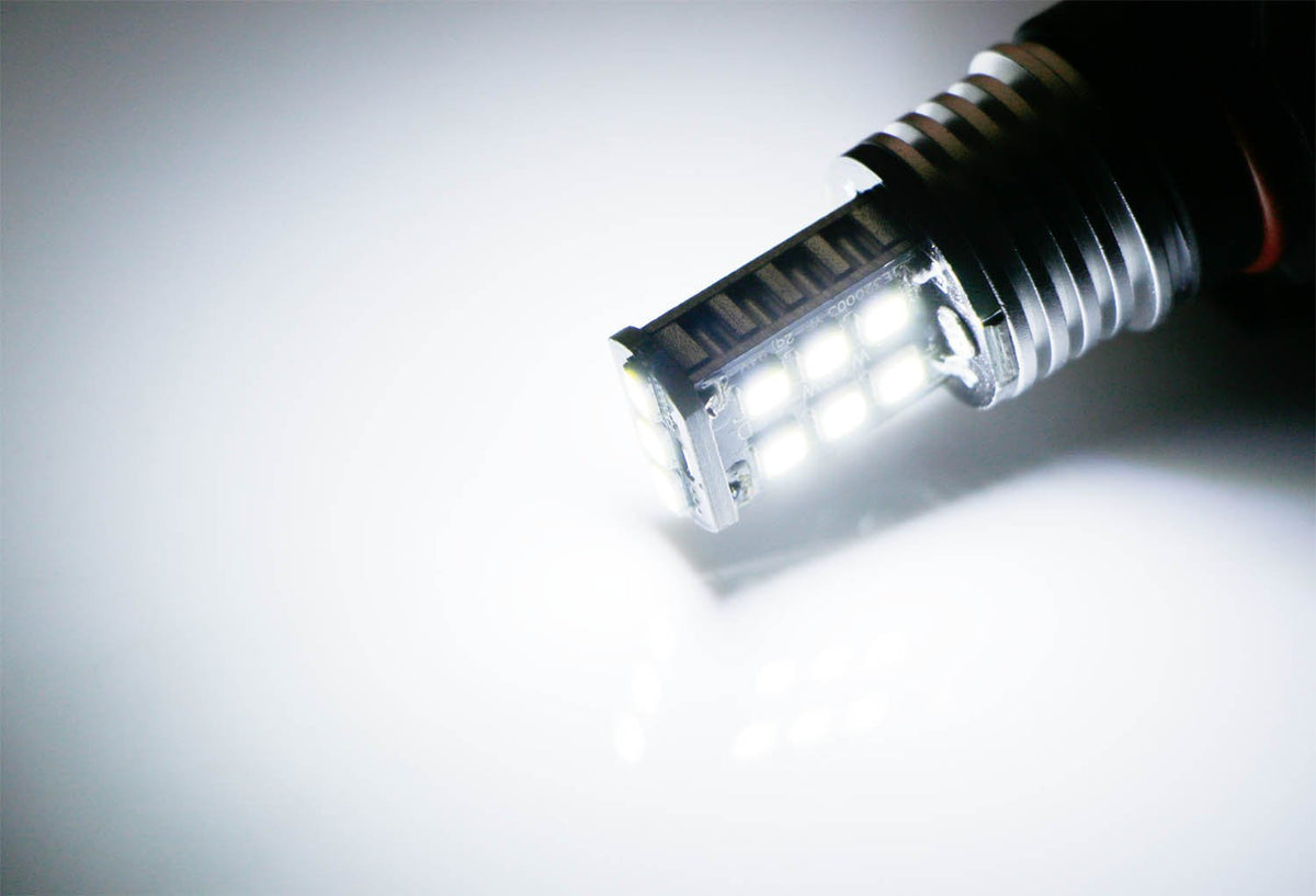 iJDMTOY LED in use as daytime running light enhances road visibility