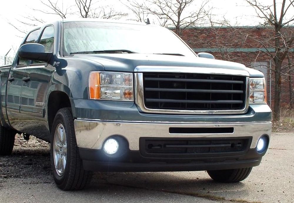 iJDMTOY installed on GMC Sierra front showing clean factory appearance
