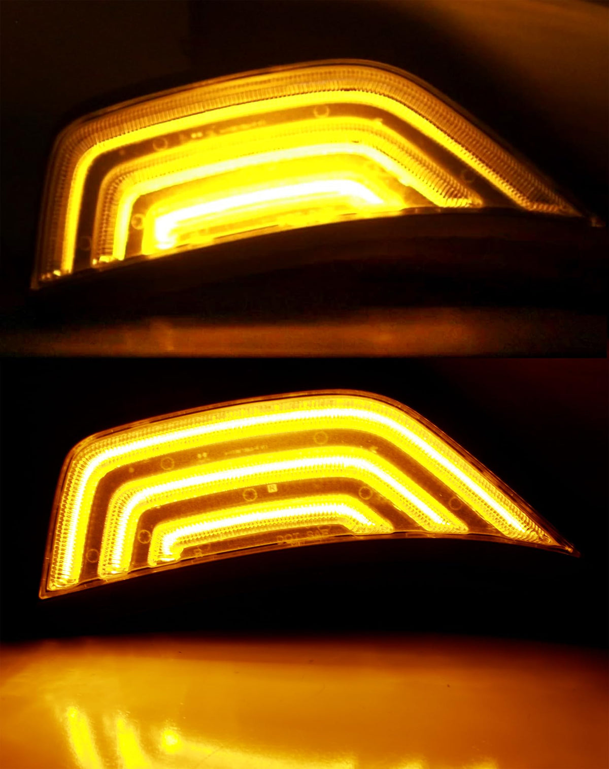 iJDMTOY LED stripe detail displaying bright dual-color SMD LEDs benefit