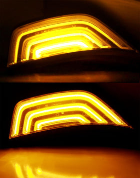 iJDMTOY LED stripe detail displaying bright dual-color SMD LEDs benefit