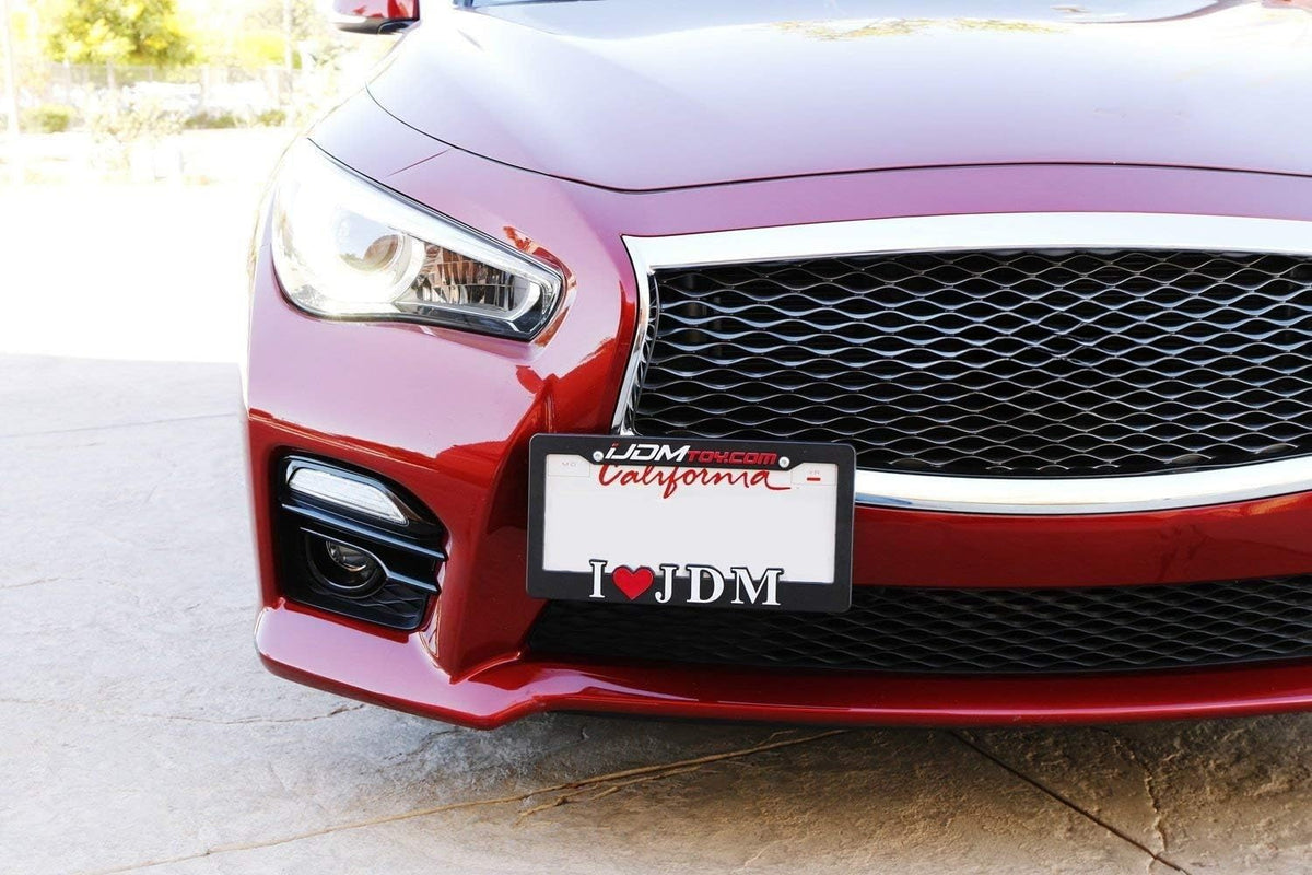 iJDMTOY mounted on Nissan GT-R in urban setting showing sporty styling benefit