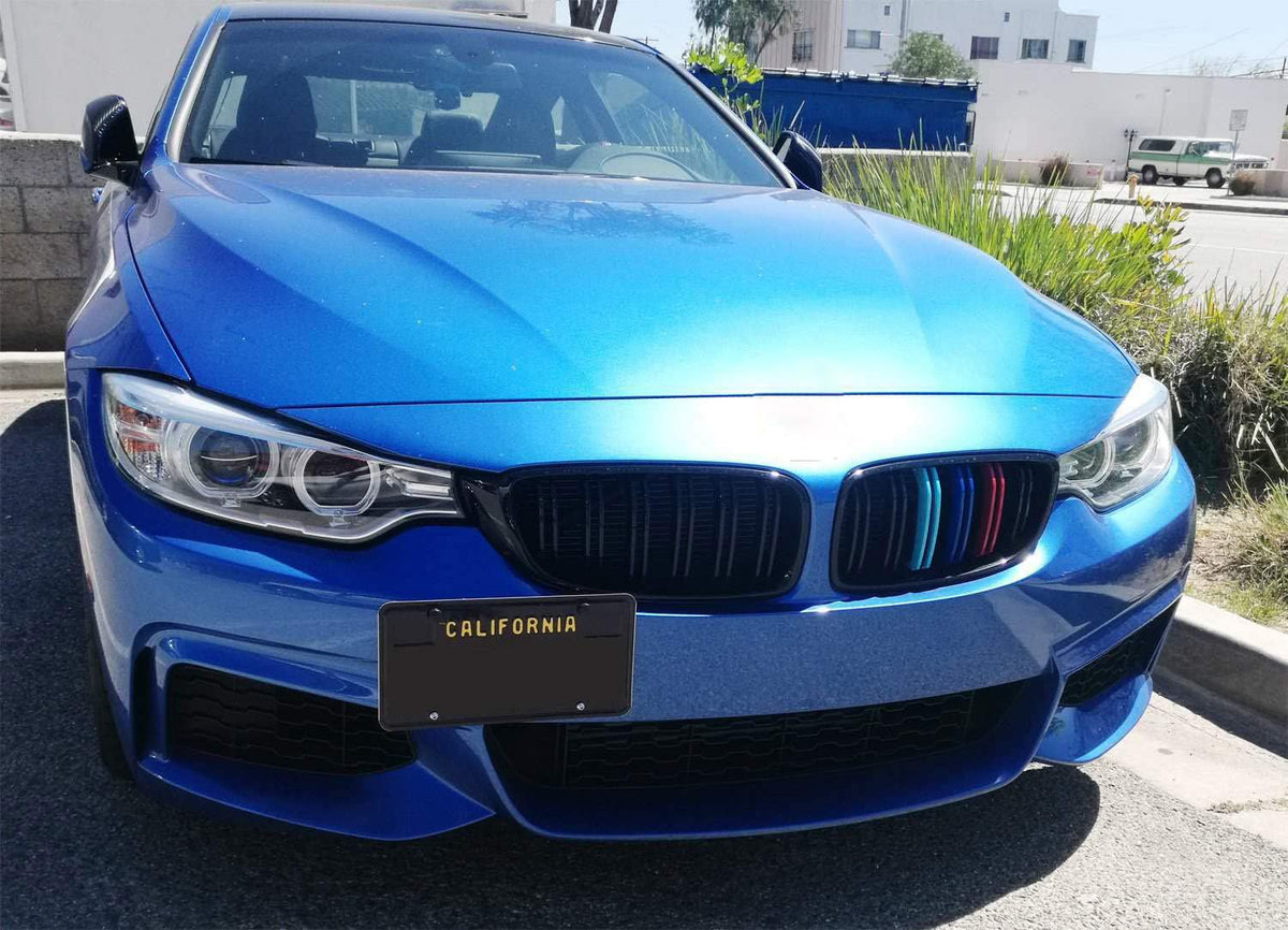 iJDMTOY mounted license plate off-center for aggressive styling