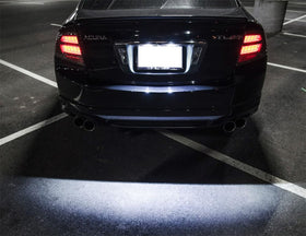 iJDMTOY nighttime license plate illumination shows enhanced readability at night