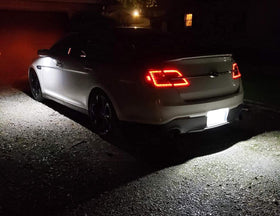 iJDMTOY nighttime driveway shot highlighting safety and aesthetic upgrade