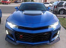 iJDMTOY side profile on Camaro bumper emphasizing seamless fit