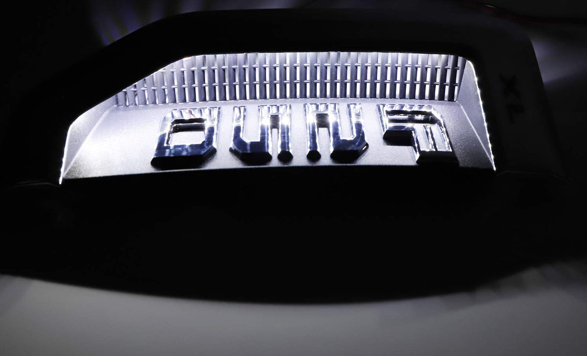 iJDMTOY routing wires through grille gap for clean, hidden installation
