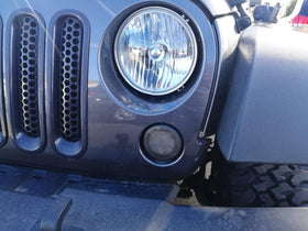 iJDMTOY lifestyle shot on a Wrangler parked in driveway showing styling upgrade