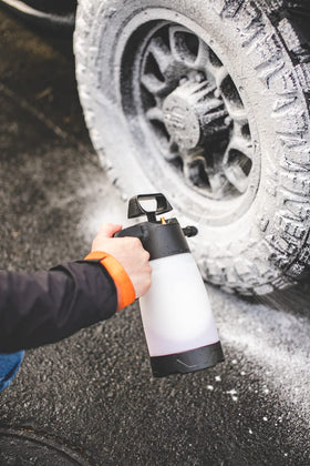 IK FOAM Pro 2 compressor connector for consistent high-pressure foam