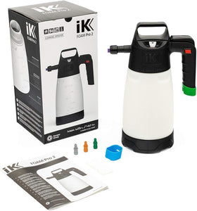 IK Foam Pro 2 front view showing ergonomic handle and stable base benefit