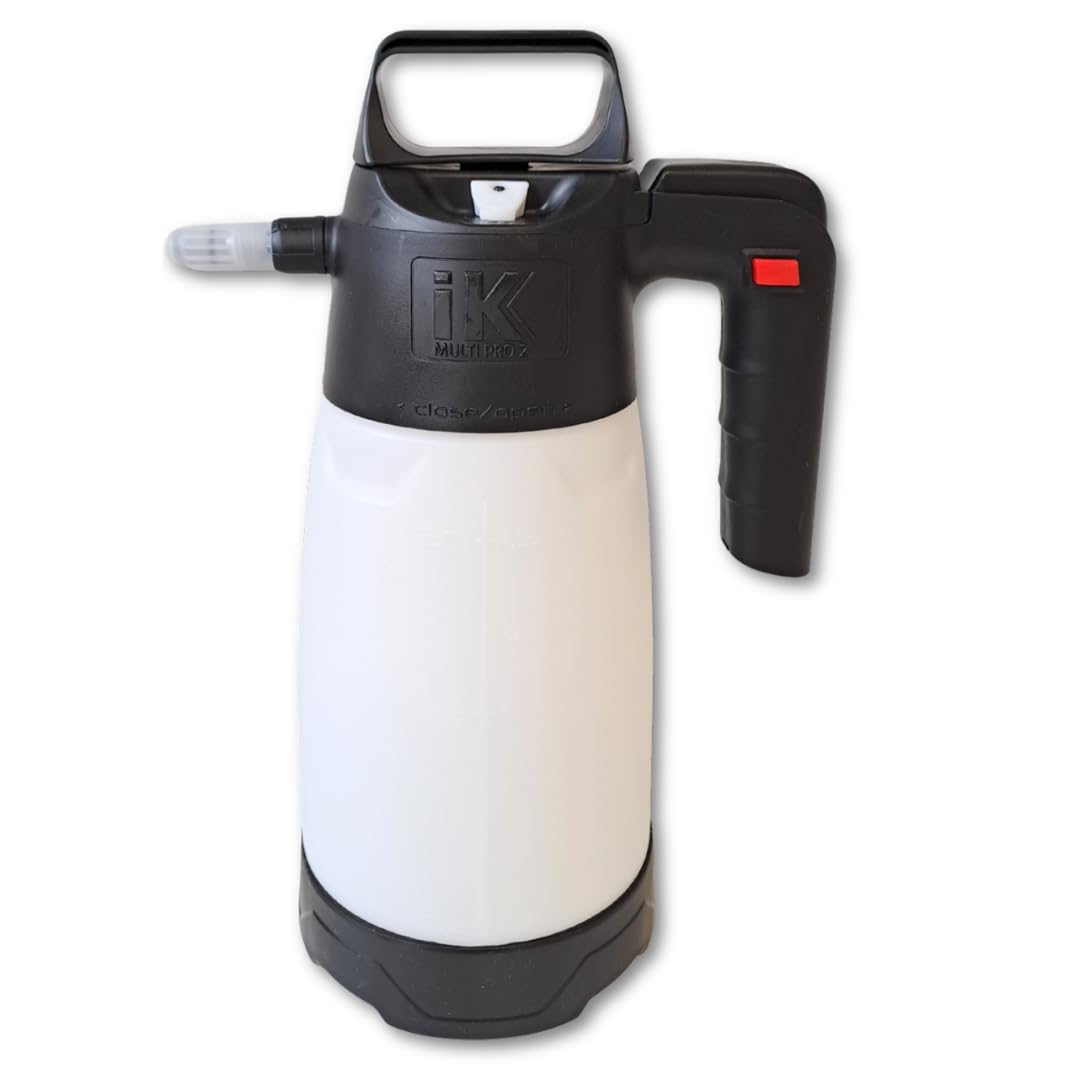 IK Multi PRO 2 front packaging showing labels and capacity, durable professional sprayer