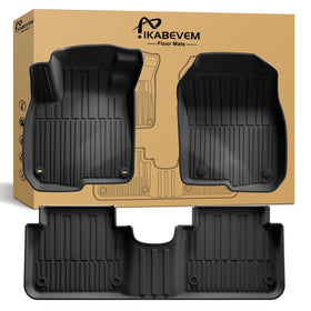 IKABEVEM driver-side mat showing perfect CR-V fit and protection