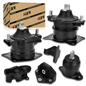 iKer front view of engine mount set showing kit ready for direct replacement